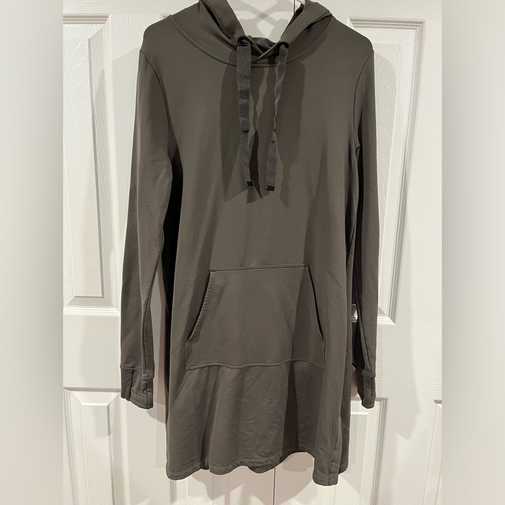 Athleta hooded sweatshirt long sleeve dress